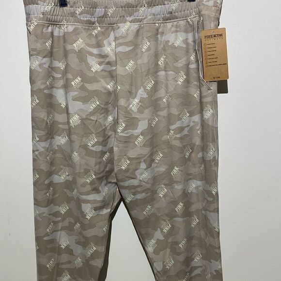Pink Victoria's Secret Women's Multicolor Ultimate High Waist Jogger Size XL - Picture 2 of 12